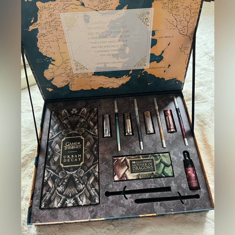 URBAN DECAY Game of Thrones Complete Set *Mostly new/unused with flaws*
